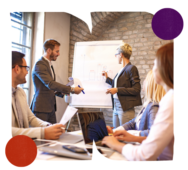 Reunión de inversores de negocios